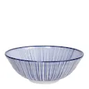 Nippon Blue Ramen Skål Lines