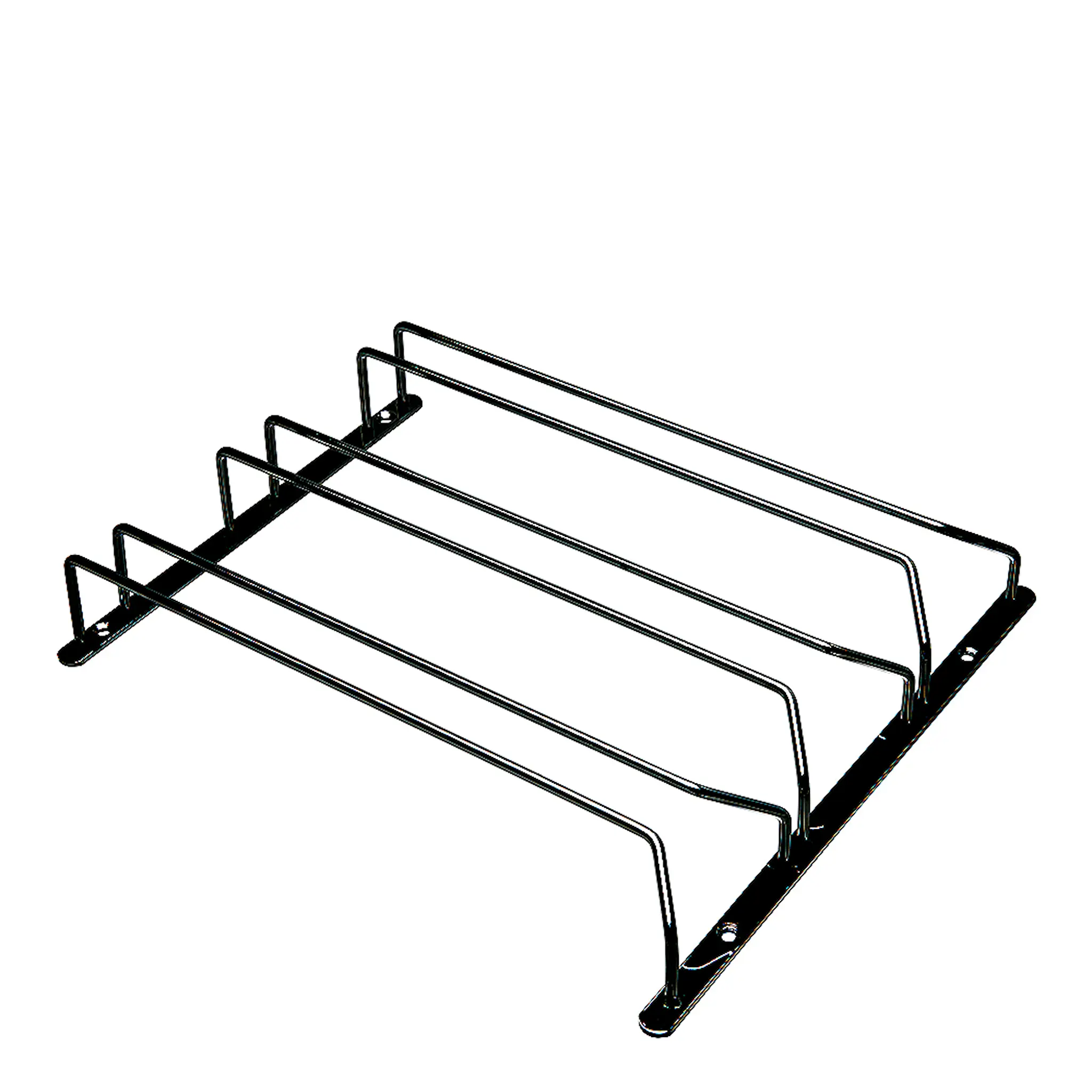 Hahn Kitchenware Vinglashållare 3 rader Svart