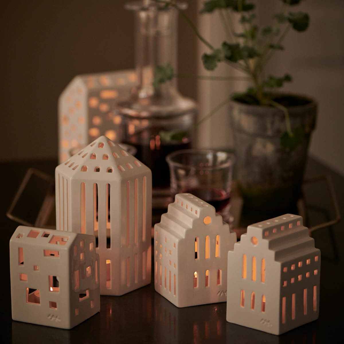 Kähler Urbania Kynttilälyhty Galleria 10 cm