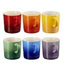 Rainbow mugg 40 cl 6-pack multi