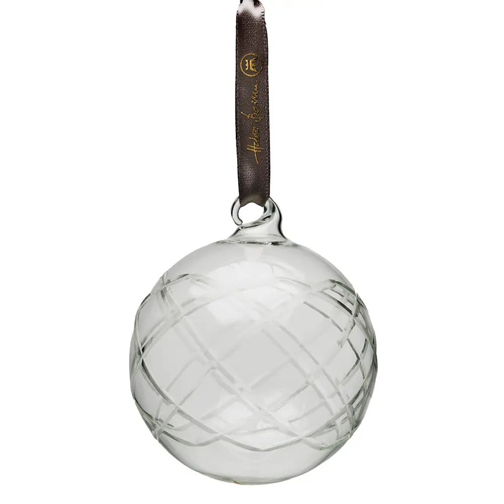 Lux Joulupallo 8x8 cm Kirkas