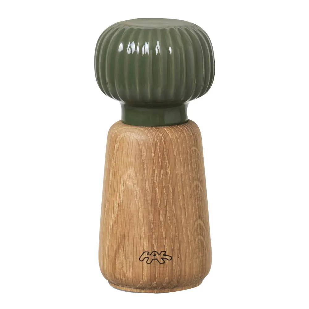 Hammershøi kvern 14 cm mørk grønn