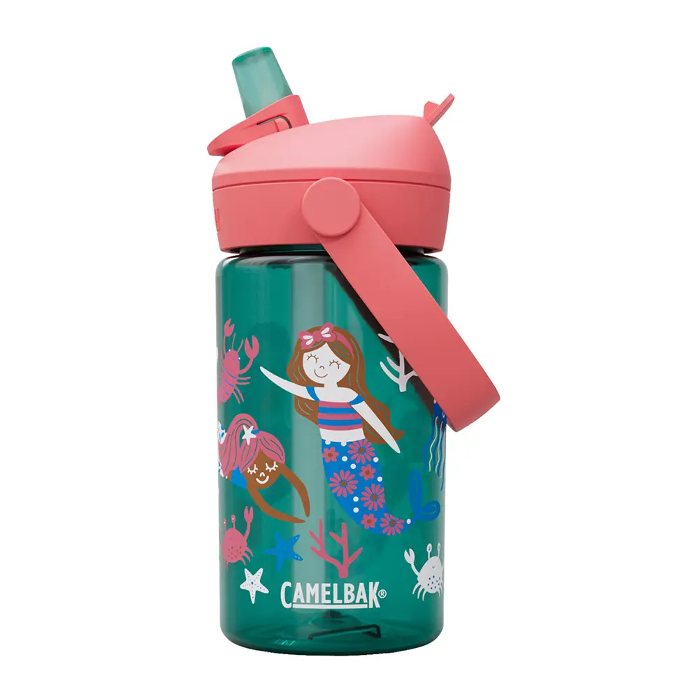 Thrive Flip Straw Kids Juomapullo 0,4L Mermaid Friends
