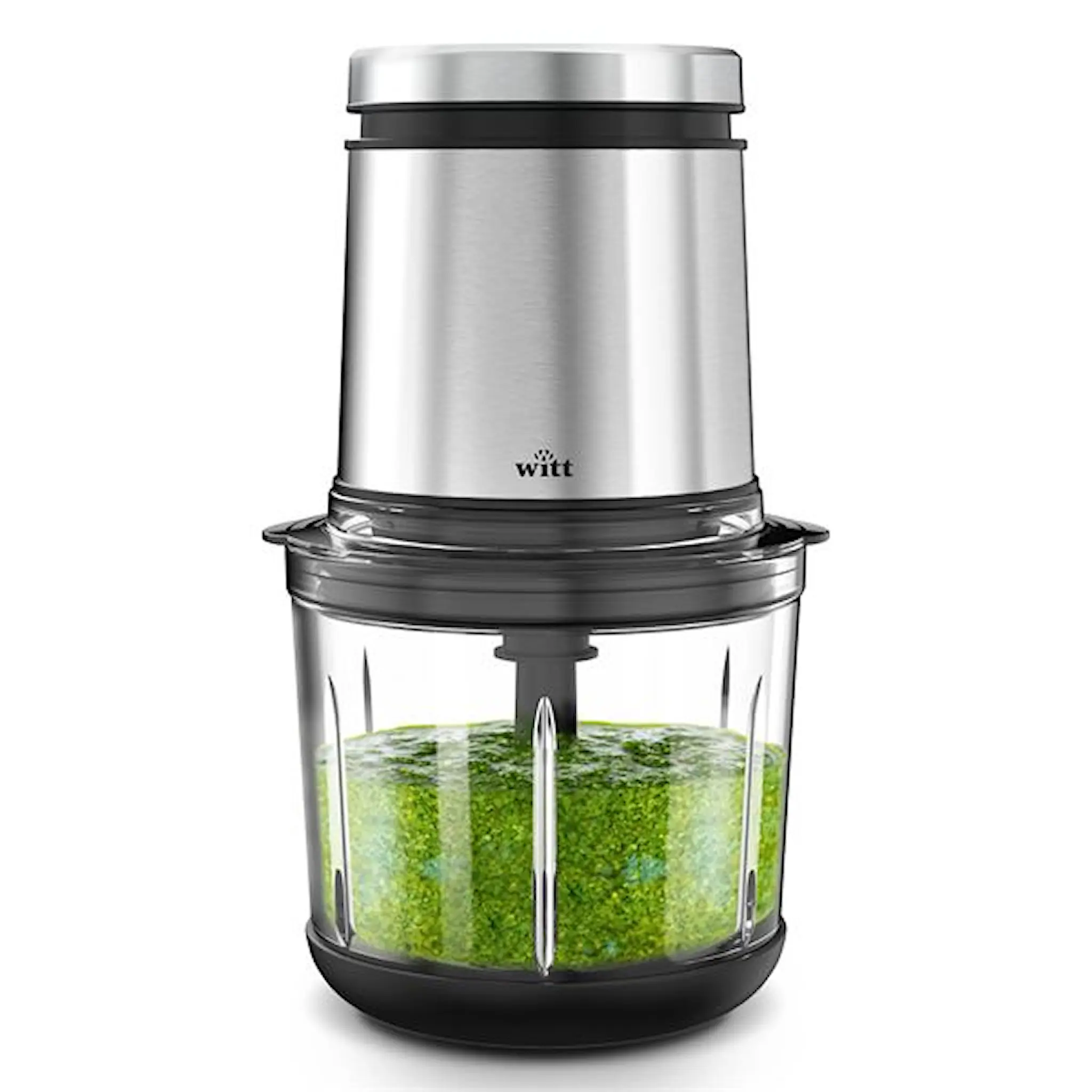 Witt classiC Food Chopper 0,6L Stål/Glas