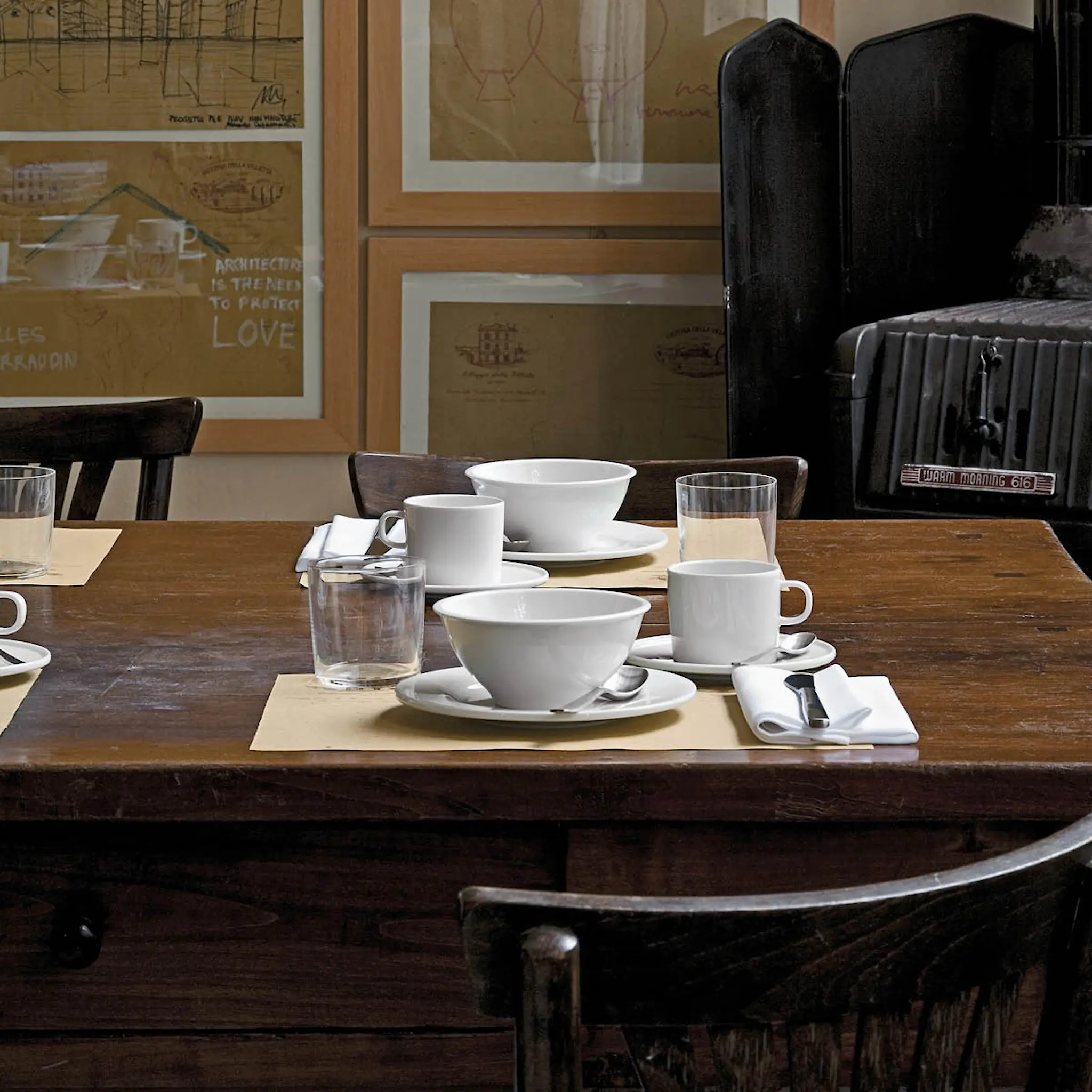 Alessi PlateBowlCup Lautanen 27,5 cm Valkoinen