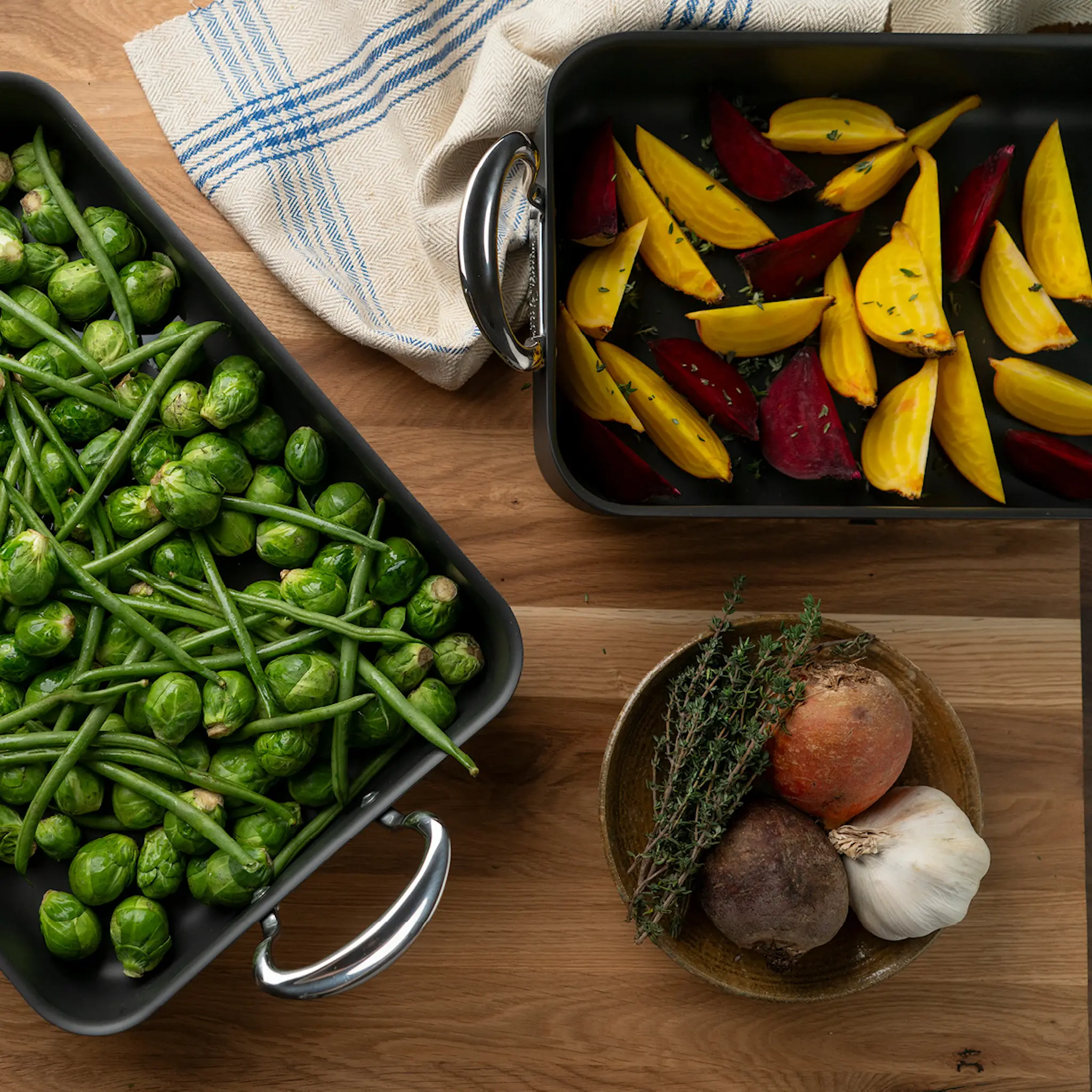 Samuel Groves Mermaid Roaster ildfast form 28x18 cm svart