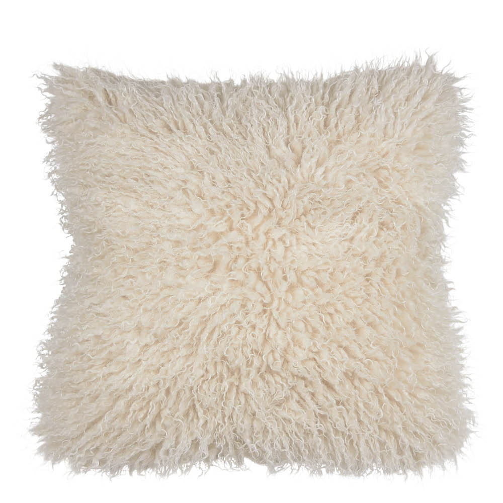 Fondaco Curly putetrekk 48x48 cm offwhite
