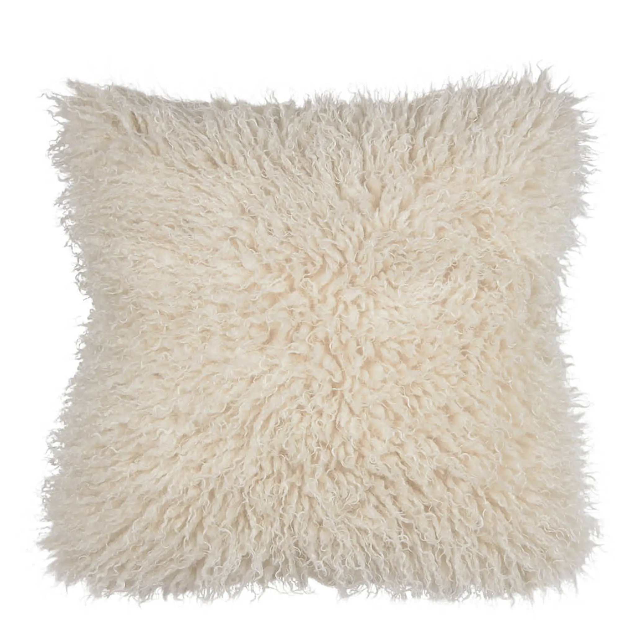 Fondaco Curly putetrekk 48x48 cm offwhite