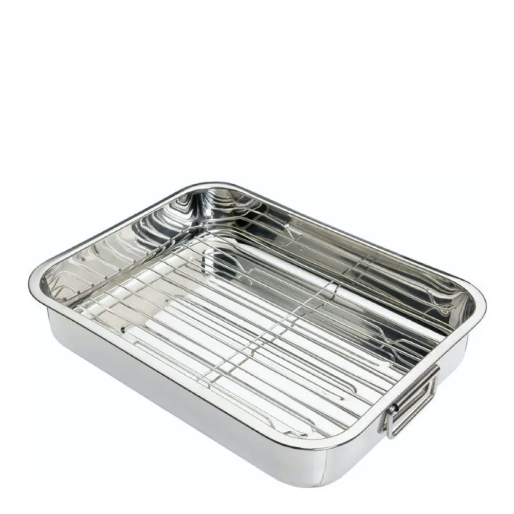 Blue Card Uunivuoka ritilällä 38x27,5 cm Teräs