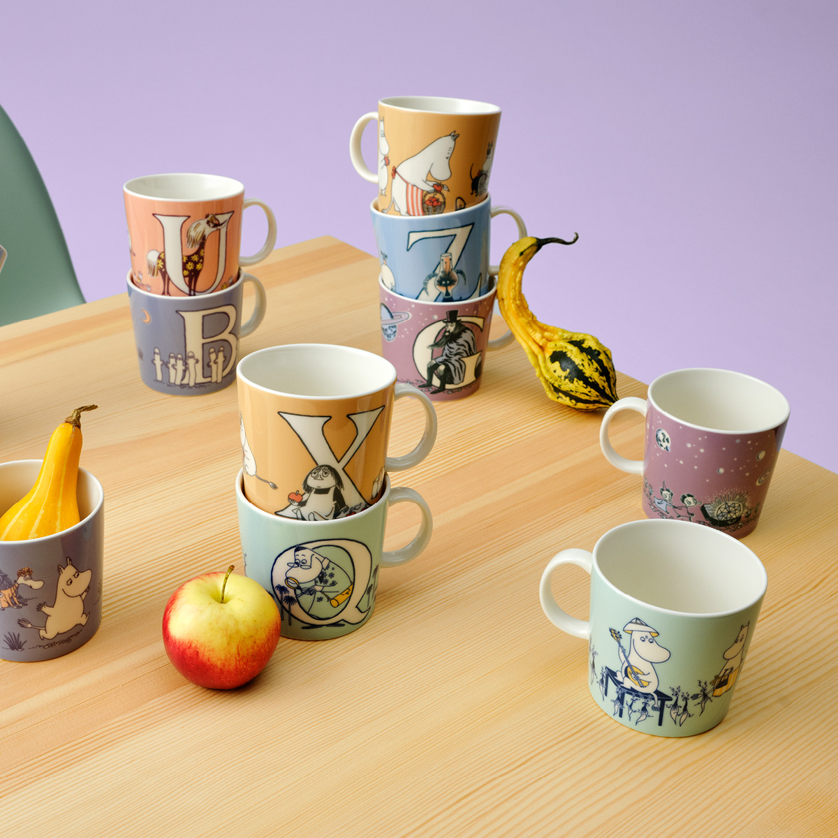 Moomin Arabia Mummi kopp ABC 40 cl X