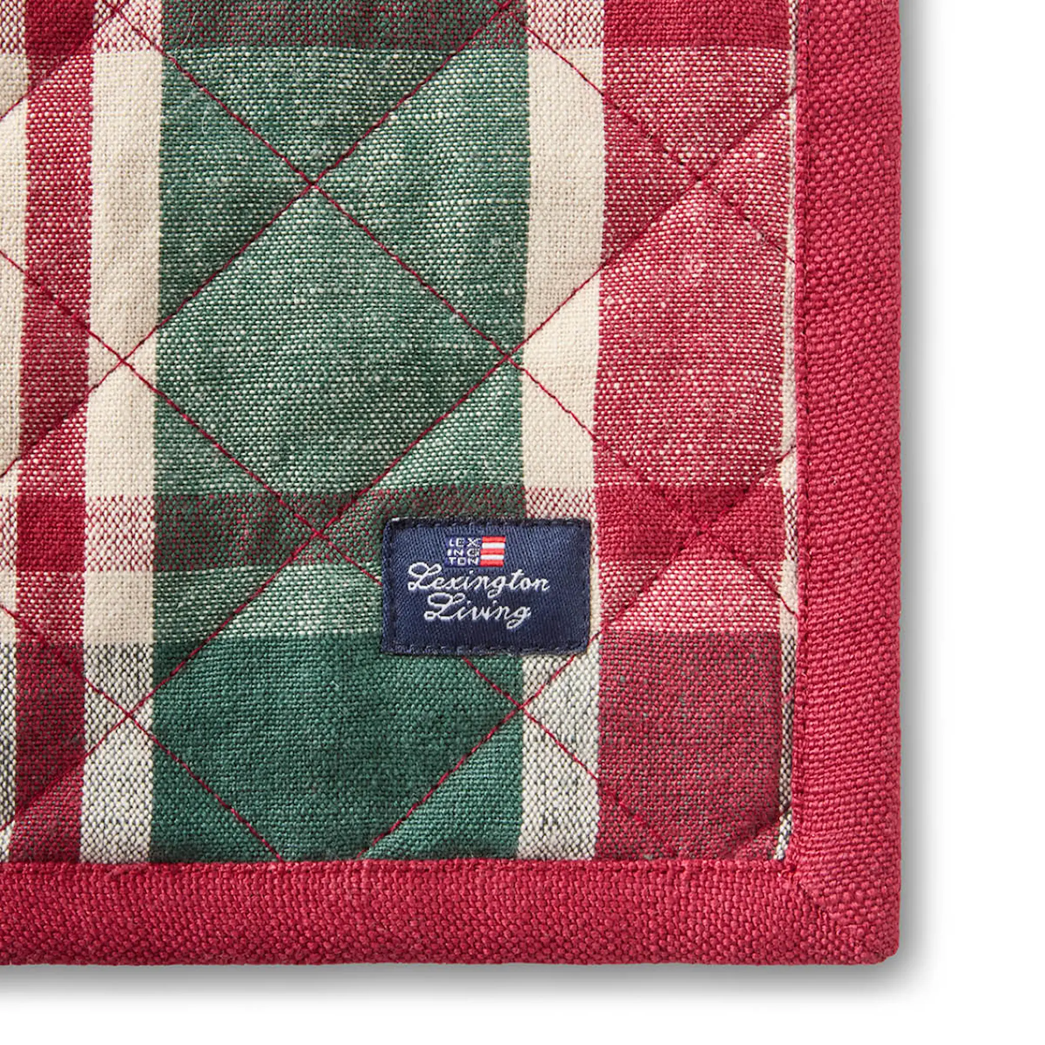 Lexington Lexington Pöytätabletti 35x45 cm Vihreä/Punainen/Beige