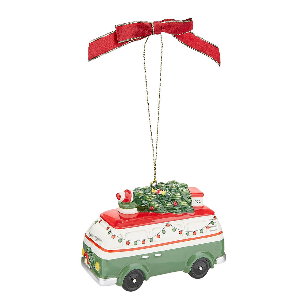 Spode - Christmas Tree Joulukuusenkoriste matkailuauto