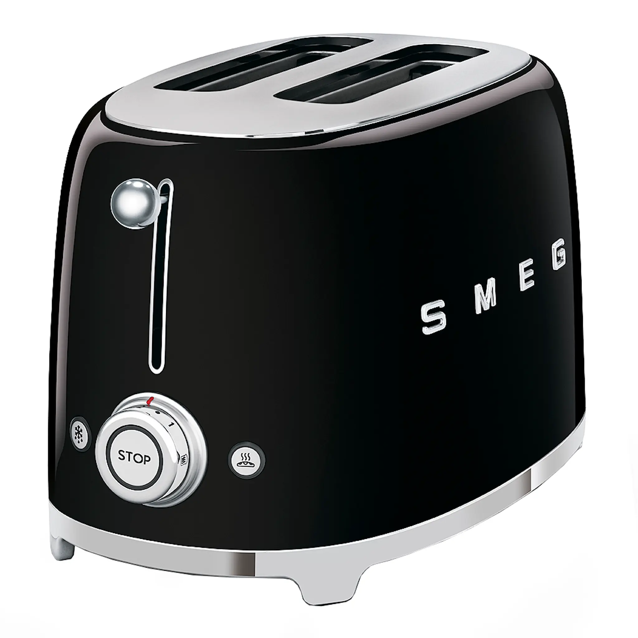 Smeg Smeg Brödrost 2 skivor TSF01 Svart
