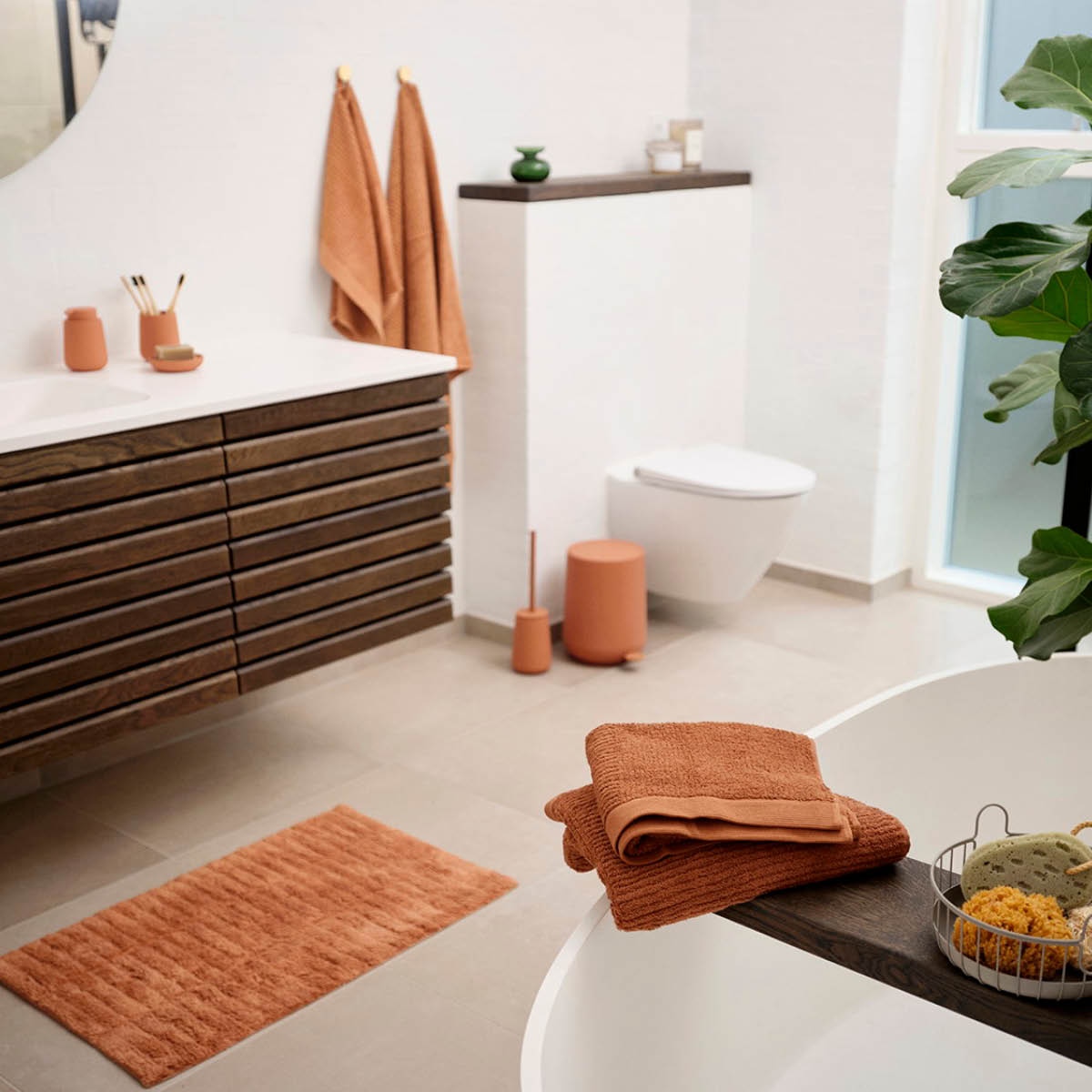 Zone Denmark Classic pyyhe 50x70 cm mandariini