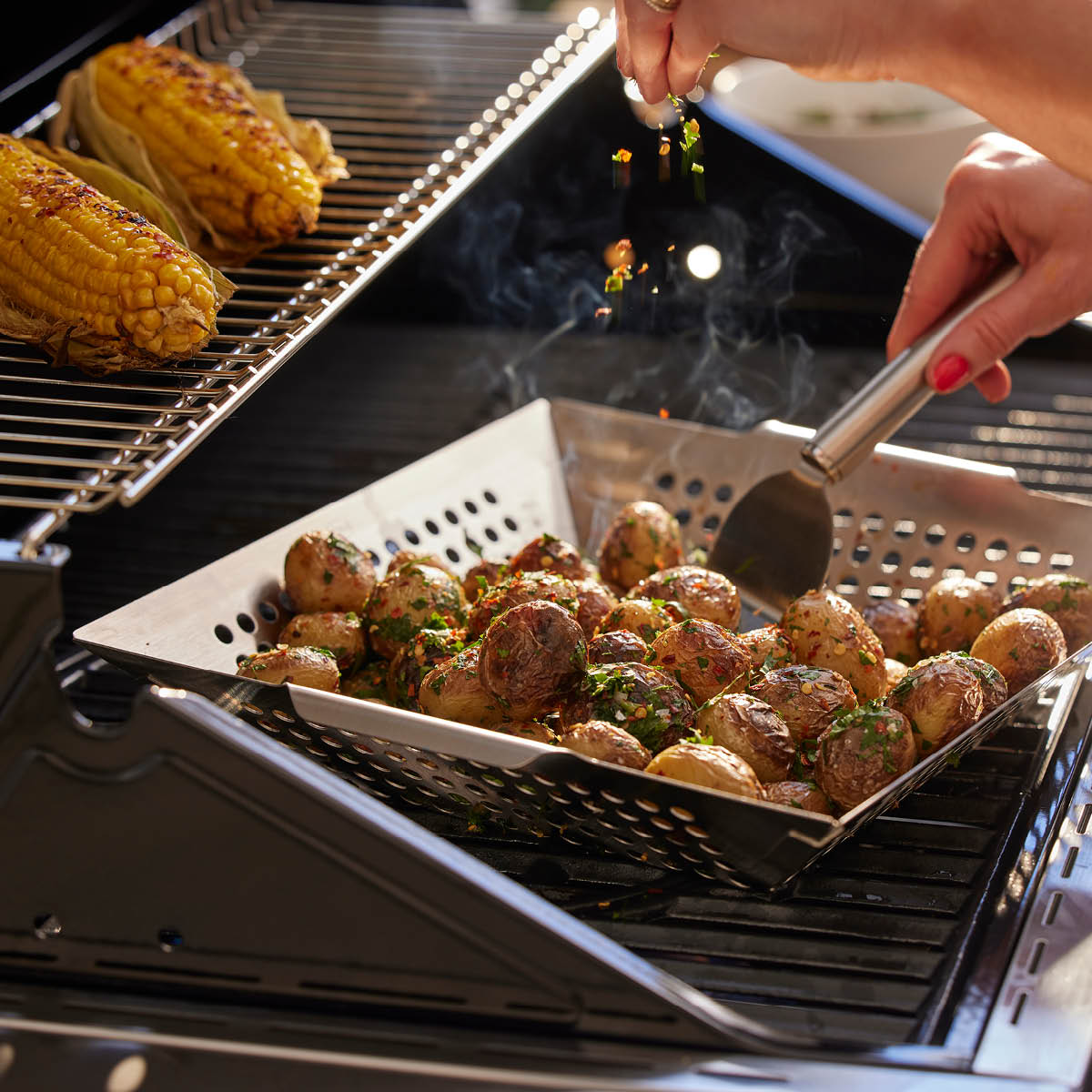 Rösle Grillbricka 33,5x30 cm Stål