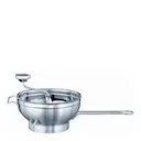 Grönsakskvarn i rostfritt stål 22 cm