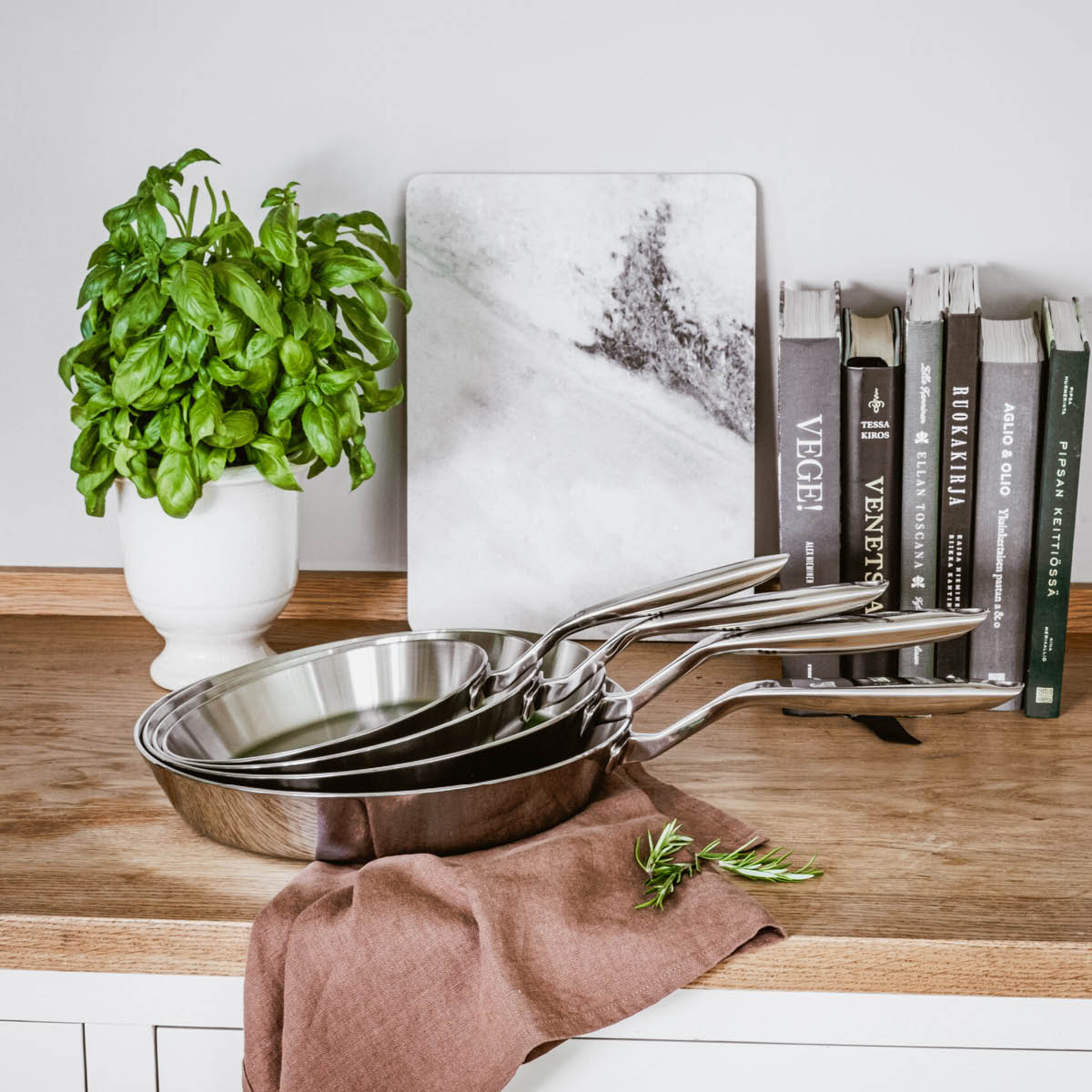 Heirol Steely Classic Triply stekpanna 24 cm