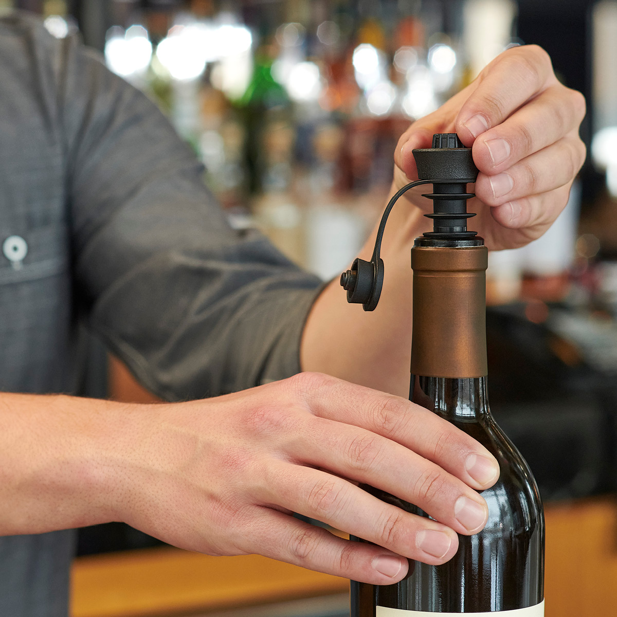 Coravin Pivot Professional Kit Viinisäilytysjärjestelmä Musta