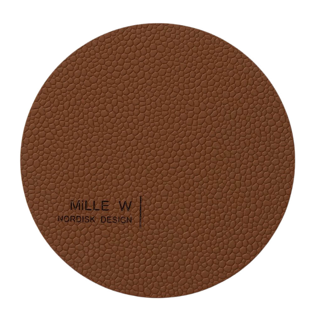MiLLE W NORDISK DESIGN Round Lasinalunen 10 cm Ruskea