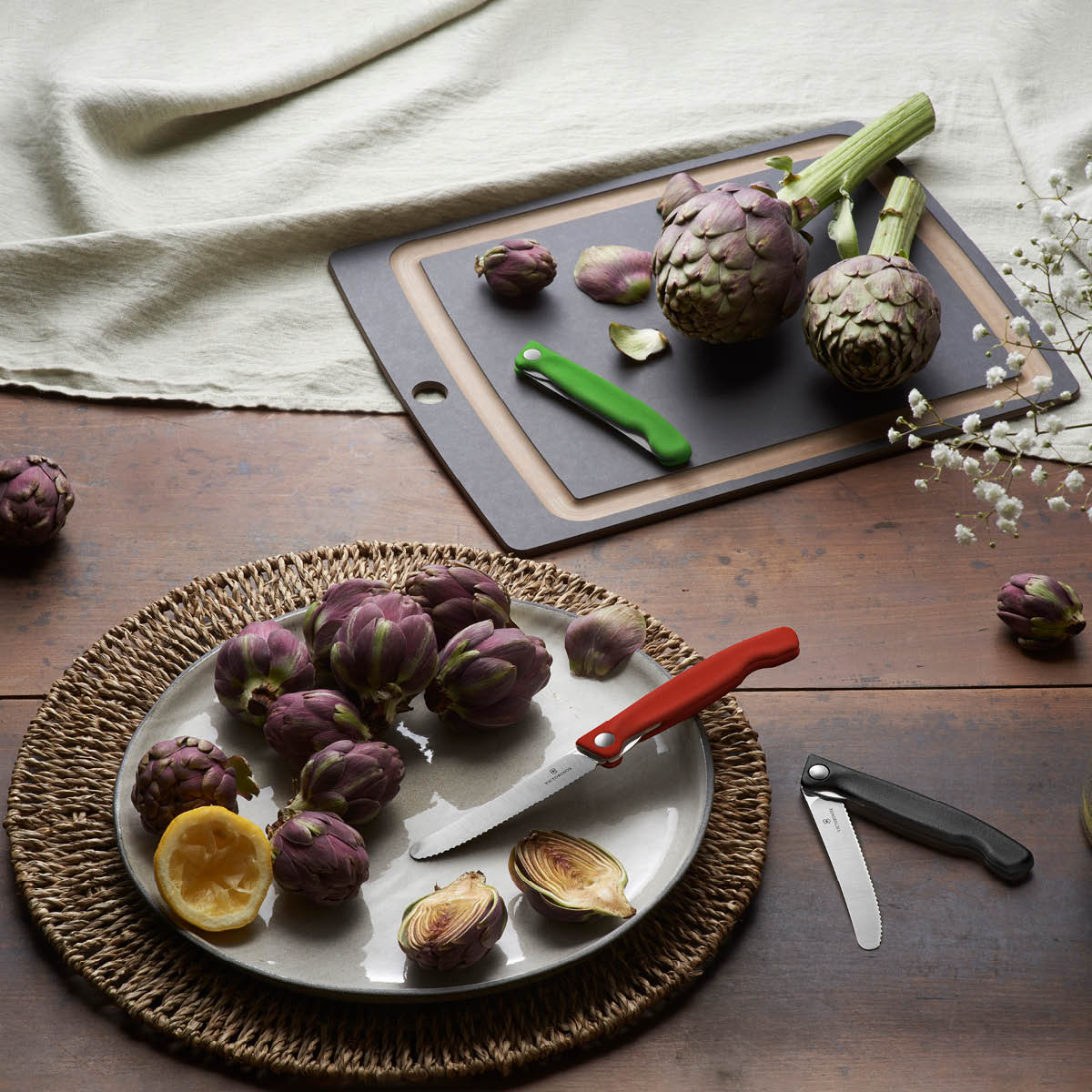 Victorinox Swiss Classic picknickkniv 11 cm röd