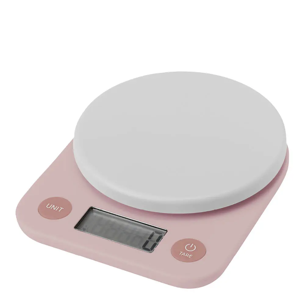 Foodie Keittiövaaka Vaaleanpunainen