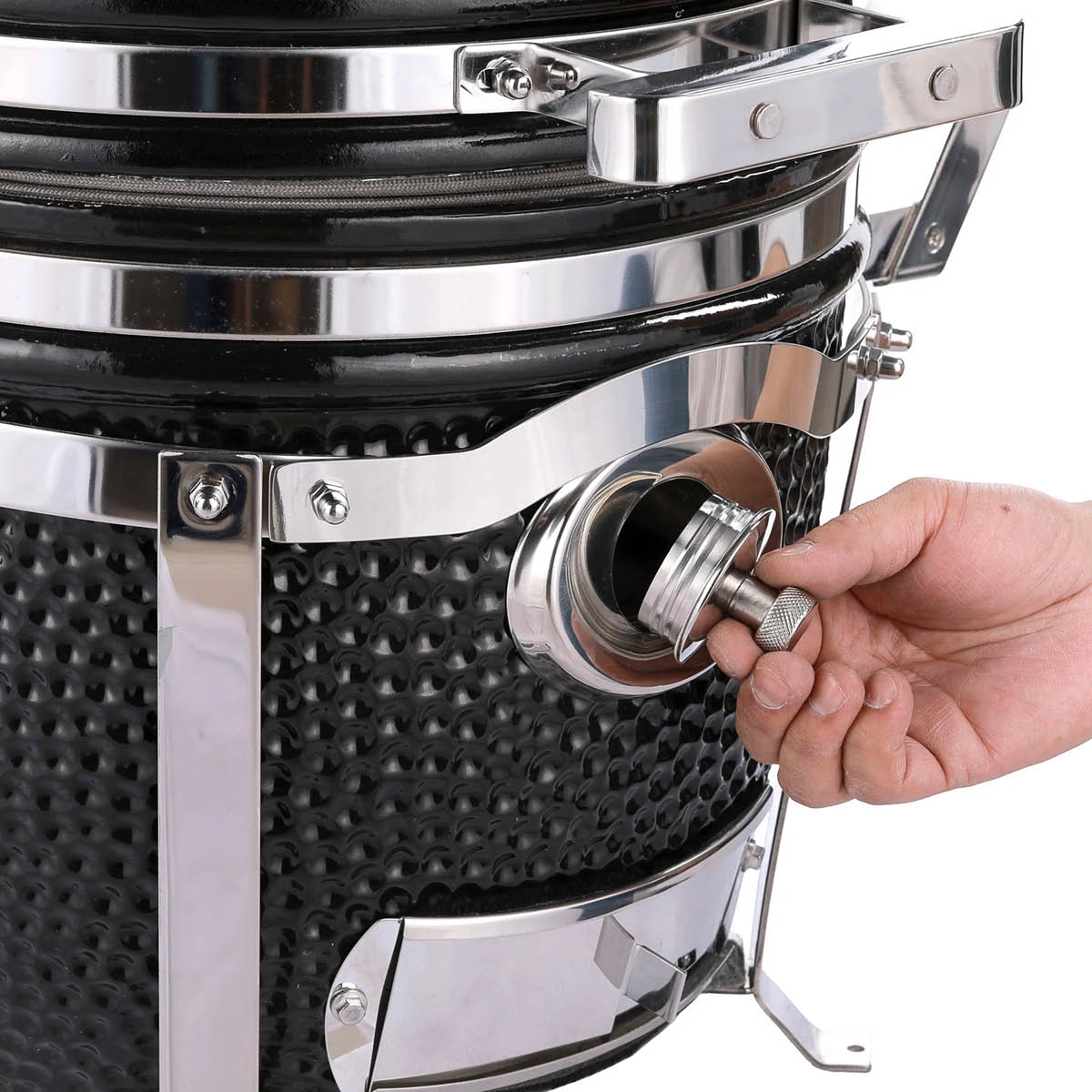 Kamado SUMO Kamado Grill Signature Junior hiiligrilli musta