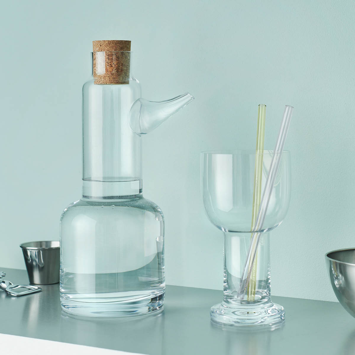 Kosta Boda Picnic Karahvi korkilla 157 cl