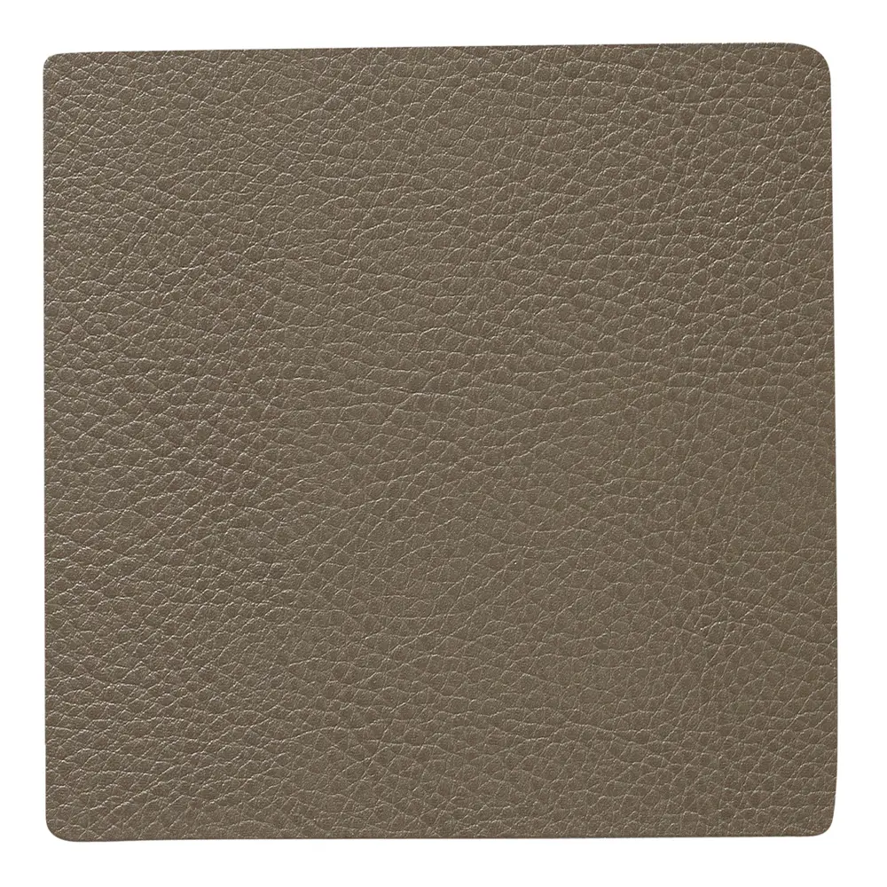 Square Leather Serene Lasinalunen 10x10 cm Moss