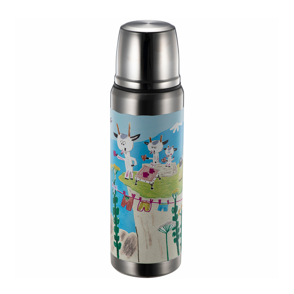 Modern House Bukkene Bruse termos 0,5 L blank/multi