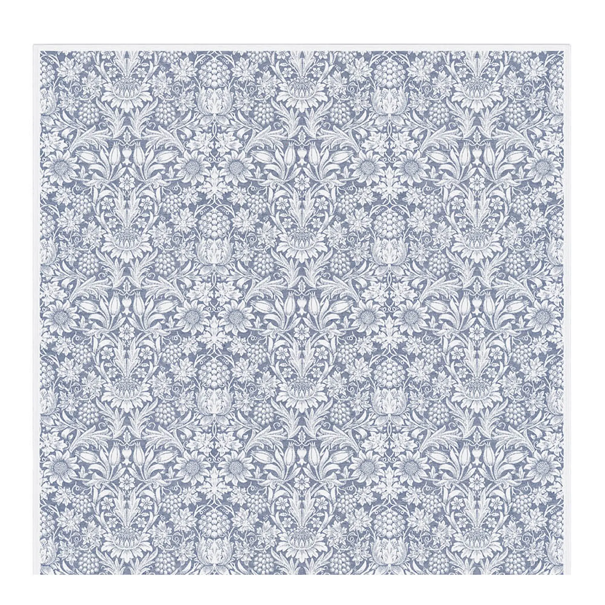 Ekelund William Morris Sunflower bordsduk 150x150 cm mörk blå