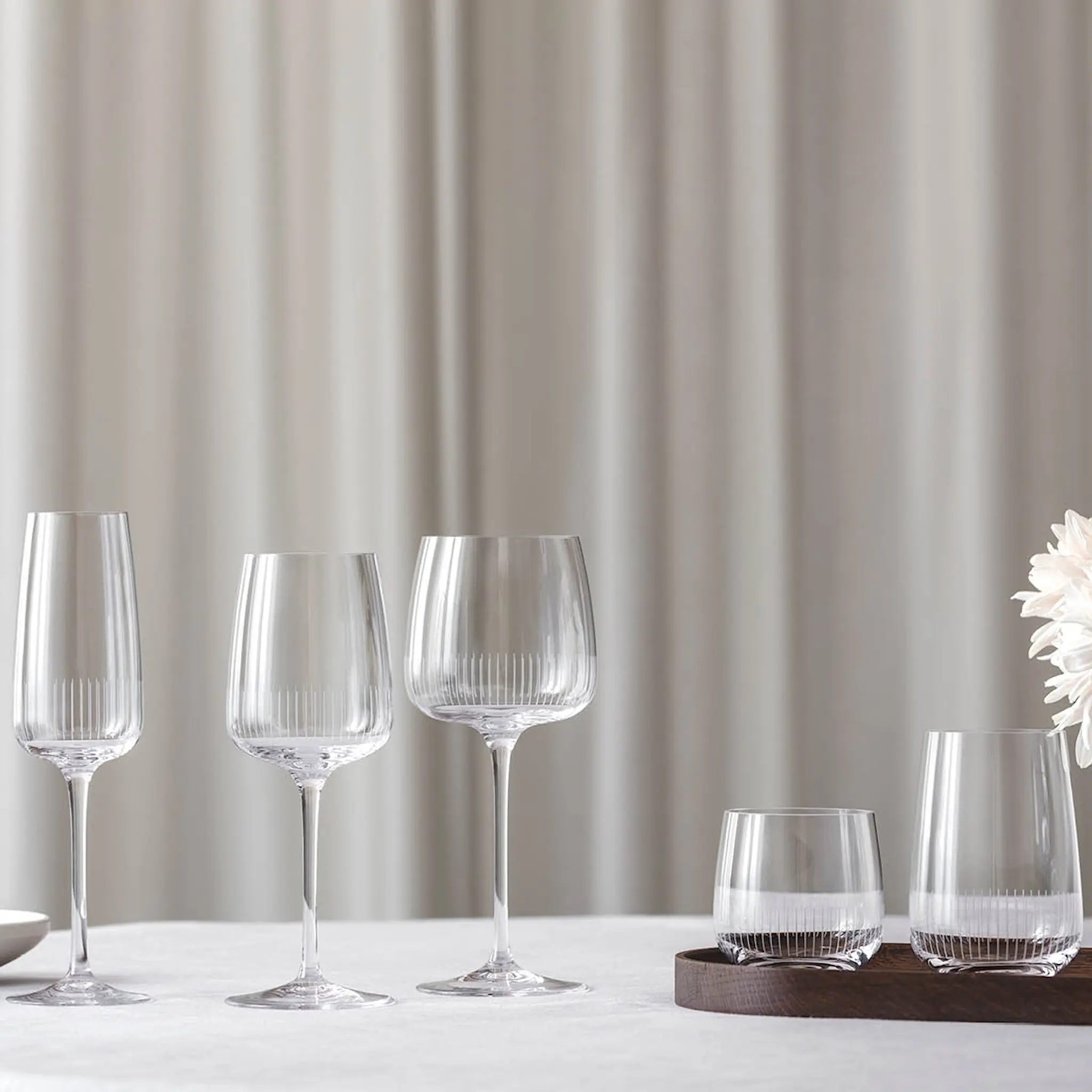 Villeroy & Boch Afina vannglass 20 cl 4 stk klar hover