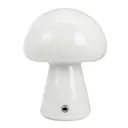 Morkel portabel bordslampa 21 cm vit