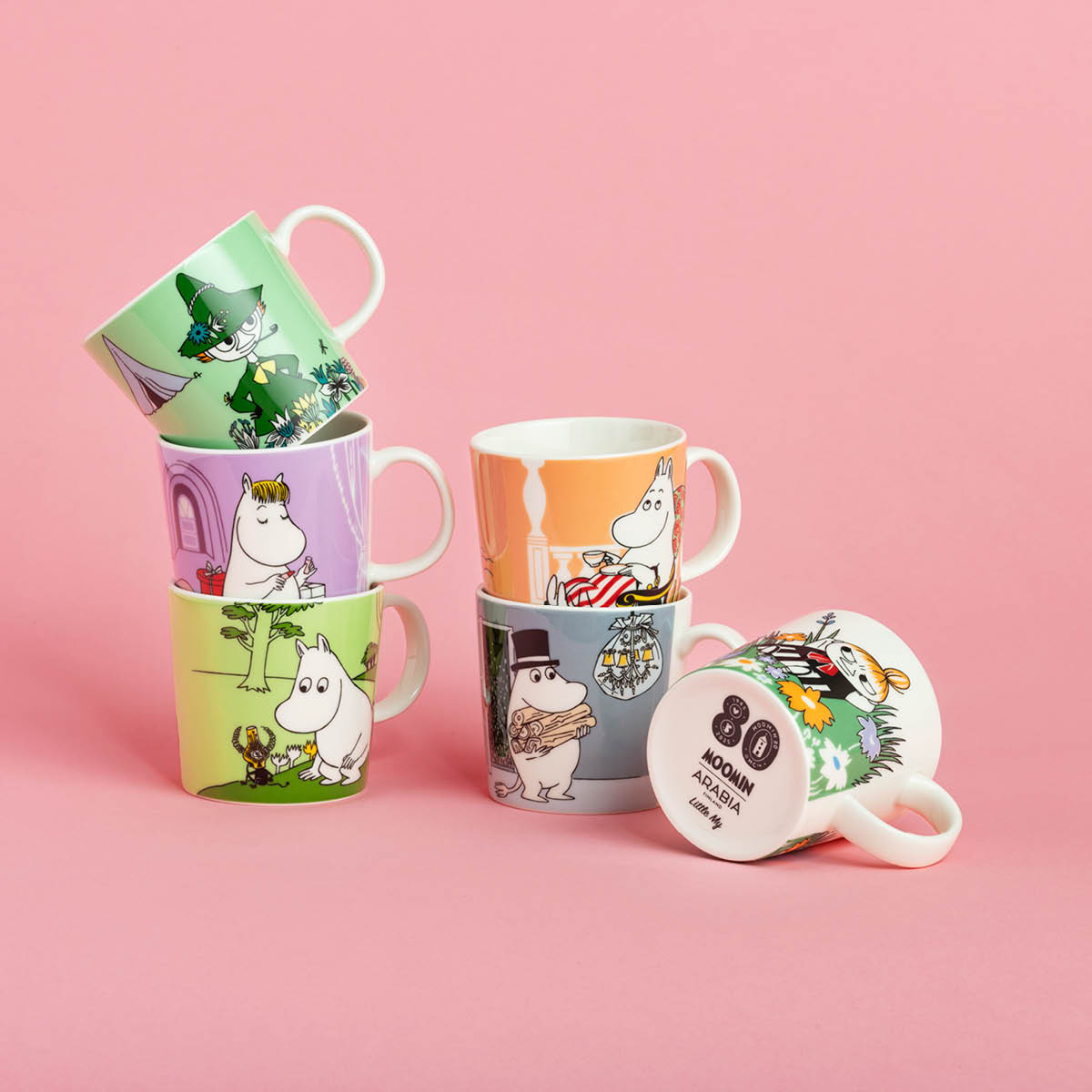 Moomin Arabia Mummikopp 30 cl Mummimamma 80 år gaveeske