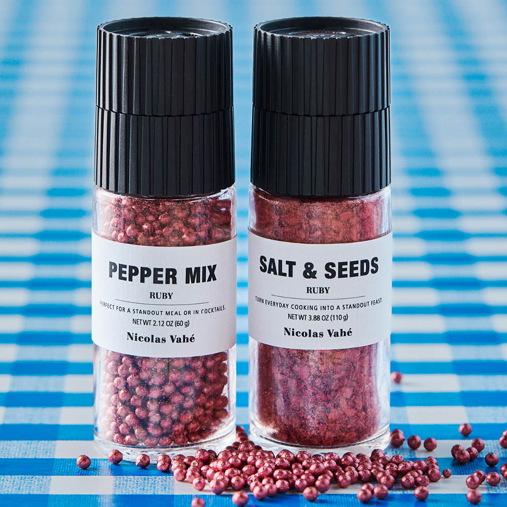 Nicolas Vahé Gaveeske ruby salt og peppermiks