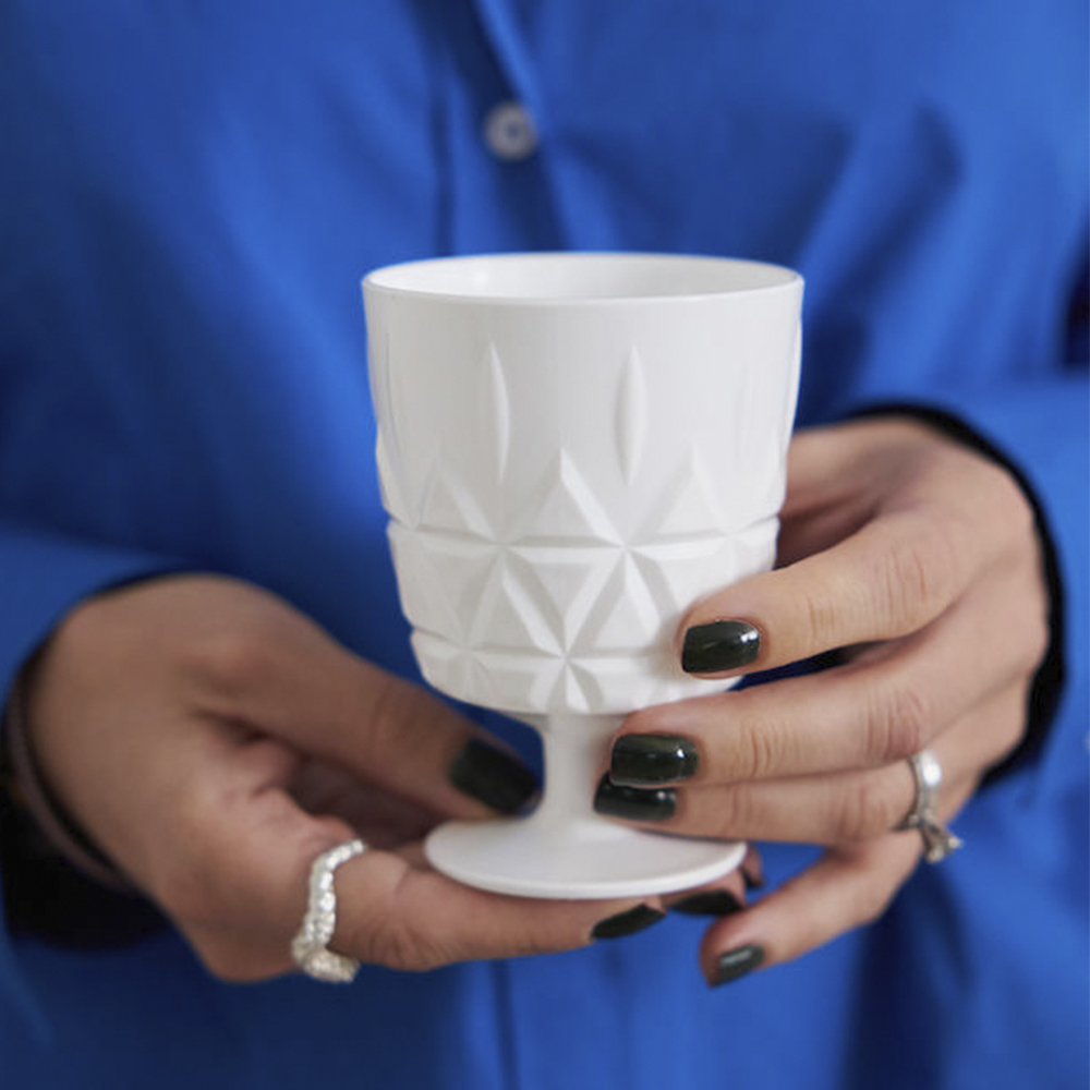 Sagaform Picknick Glas på fot 30 cl 4-pack