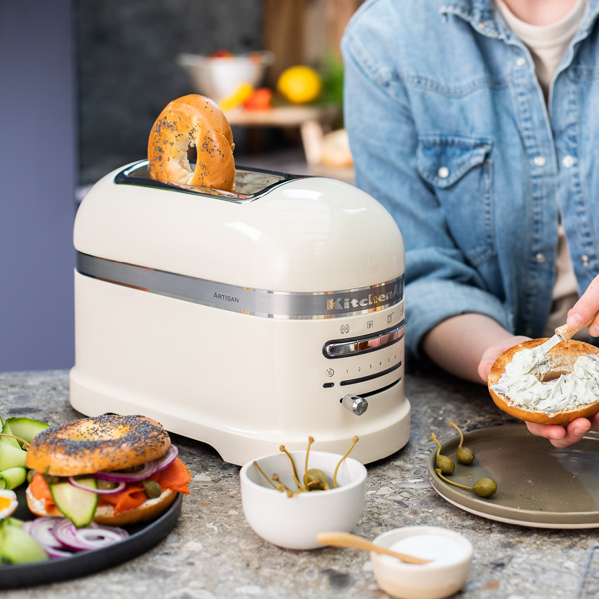 KitchenAid KitchenAid Artisan Leivänpaahdin 2 viipaletta Kerma