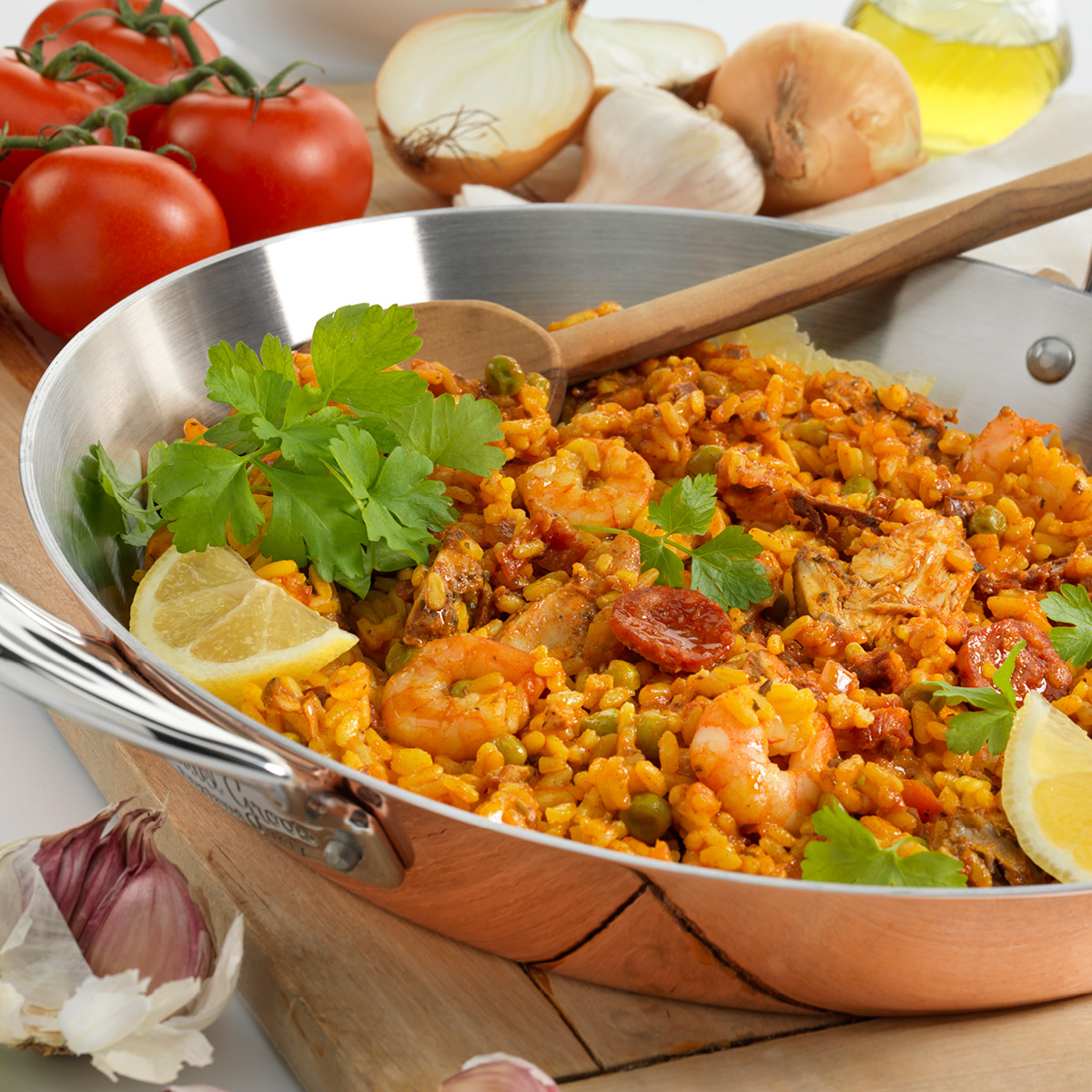 Samuel Groves Copper Induction paellapanne 30 cm