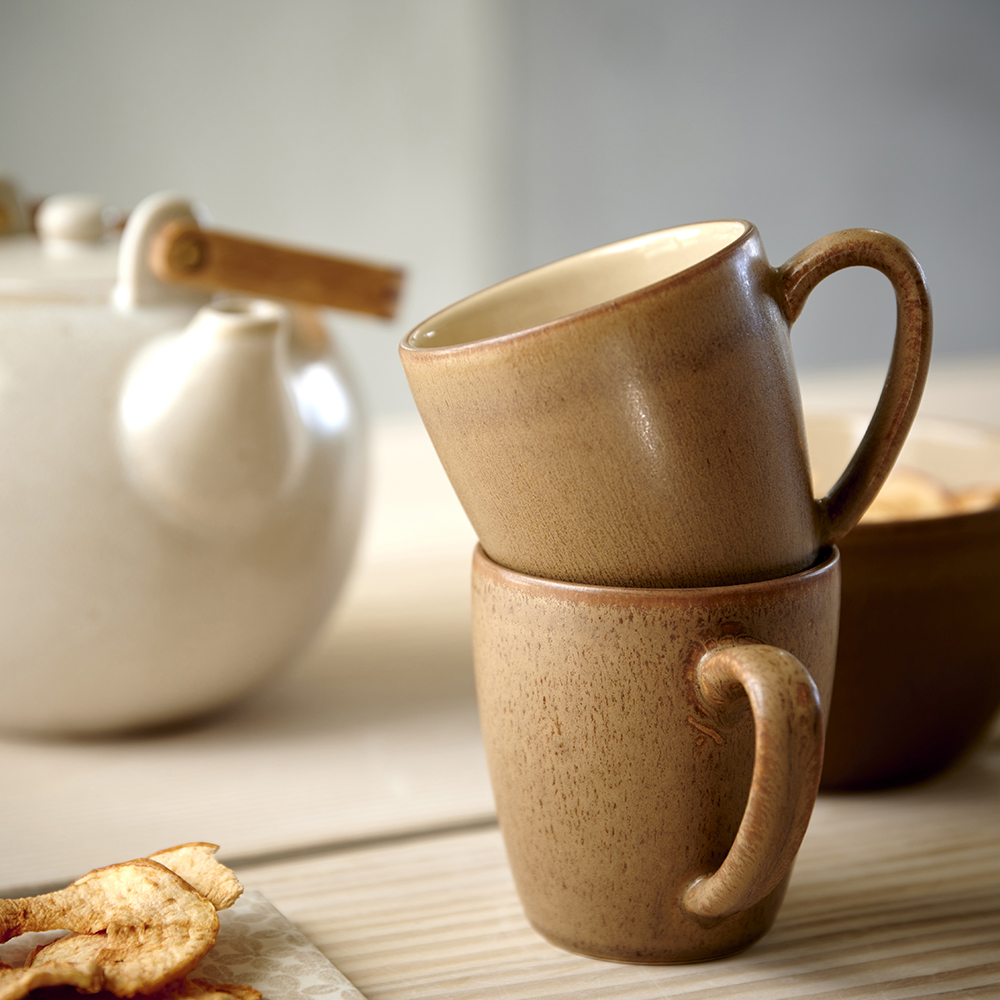 Bitz BITZ Mugg 19 cl Wood/Sand