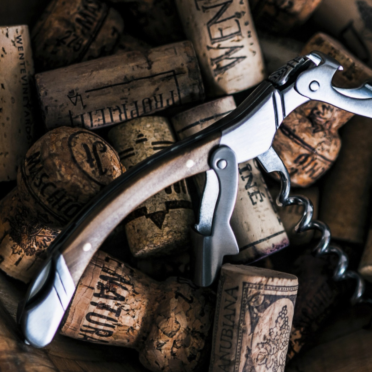 Laguiole Style de Vie Korkskruv Olive