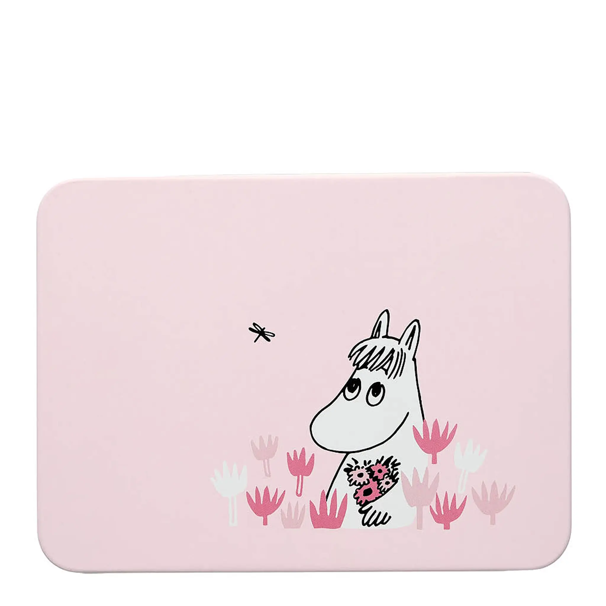 Muurla Muumi Peltipurkki 14,5x10,5 cm Vaaleanpunainen