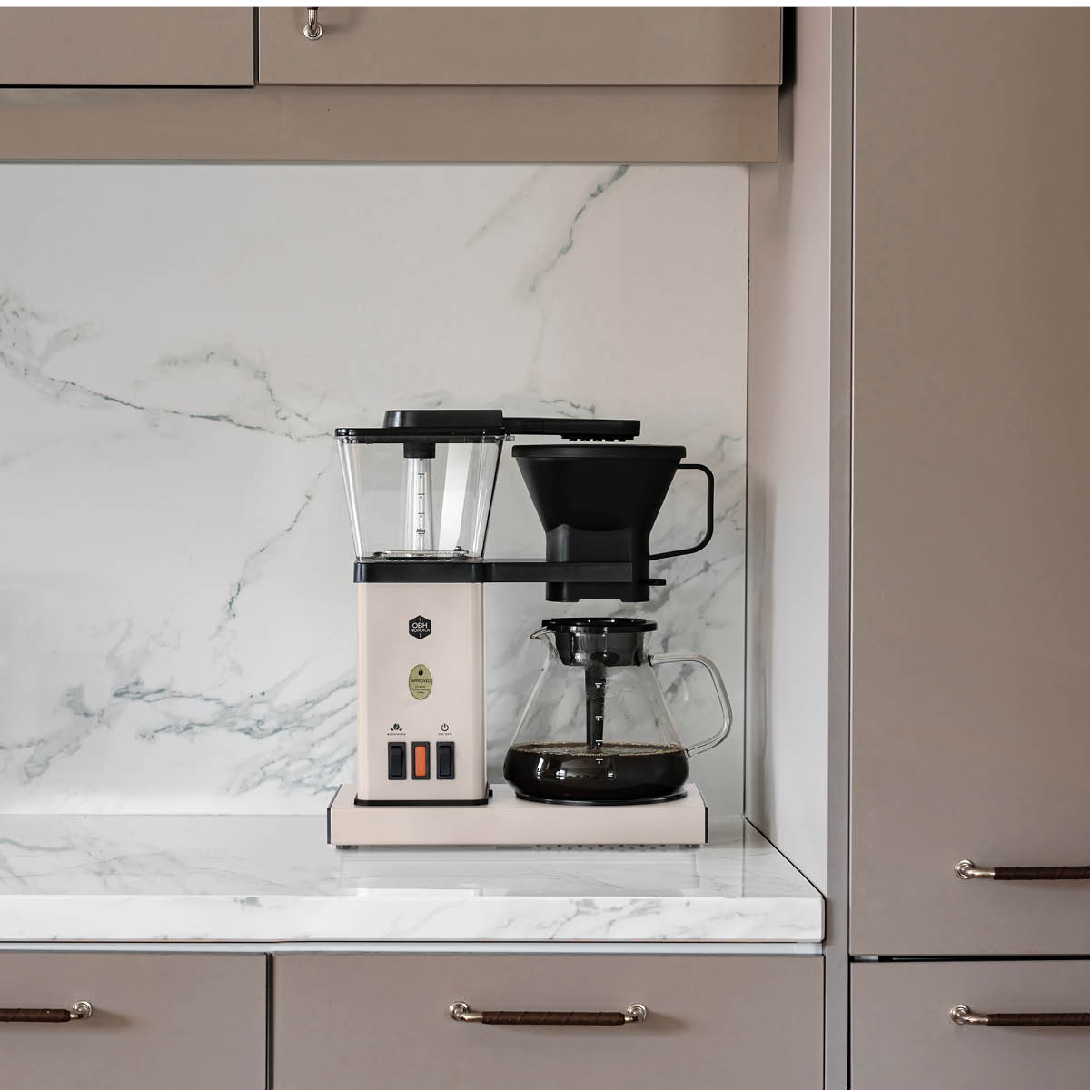 OBH Nordica Blooming Kaffebryggare 1,25 L Prime Sand