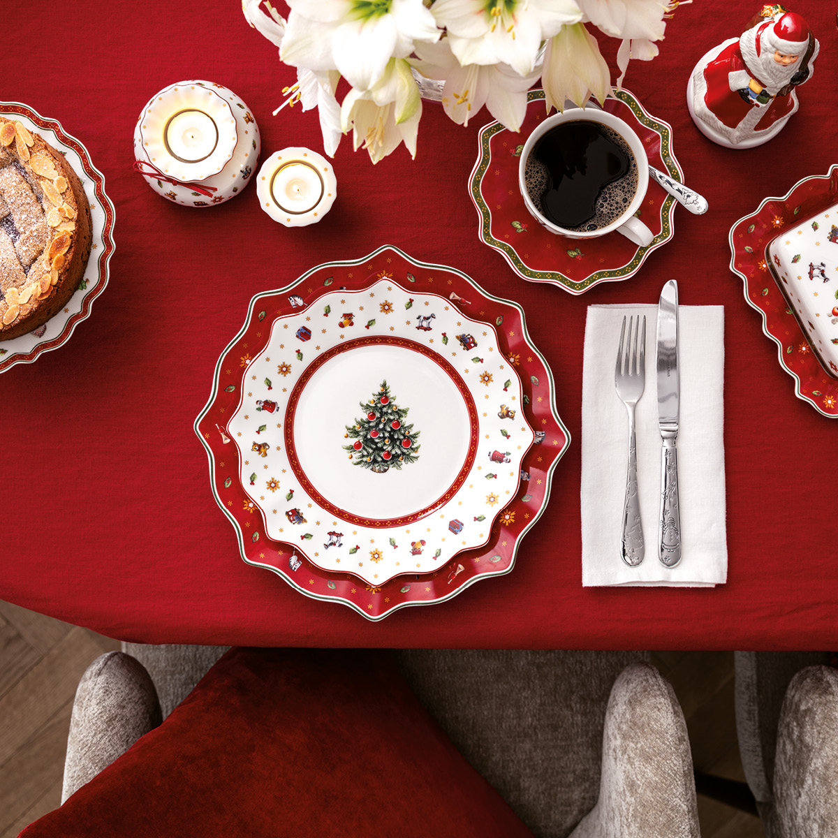 Villeroy & Boch Toy's Delight tallrik 24 cm vit