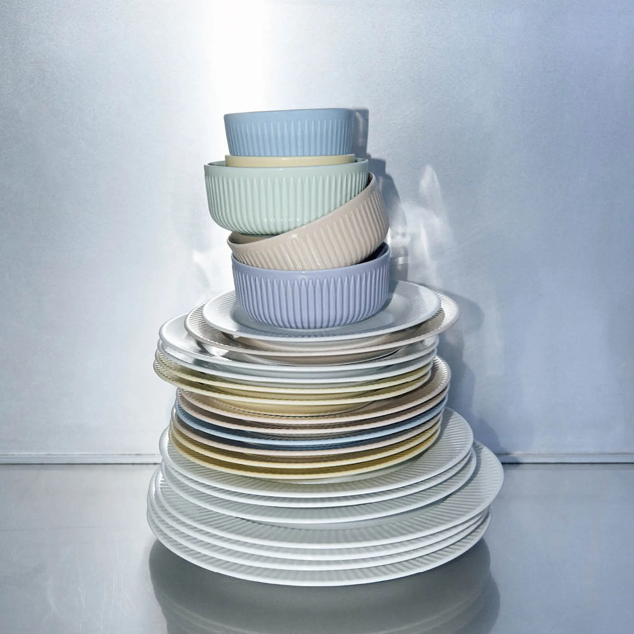 Eva Trio Legio Nova Palette frukosttallrik 22 cm blue