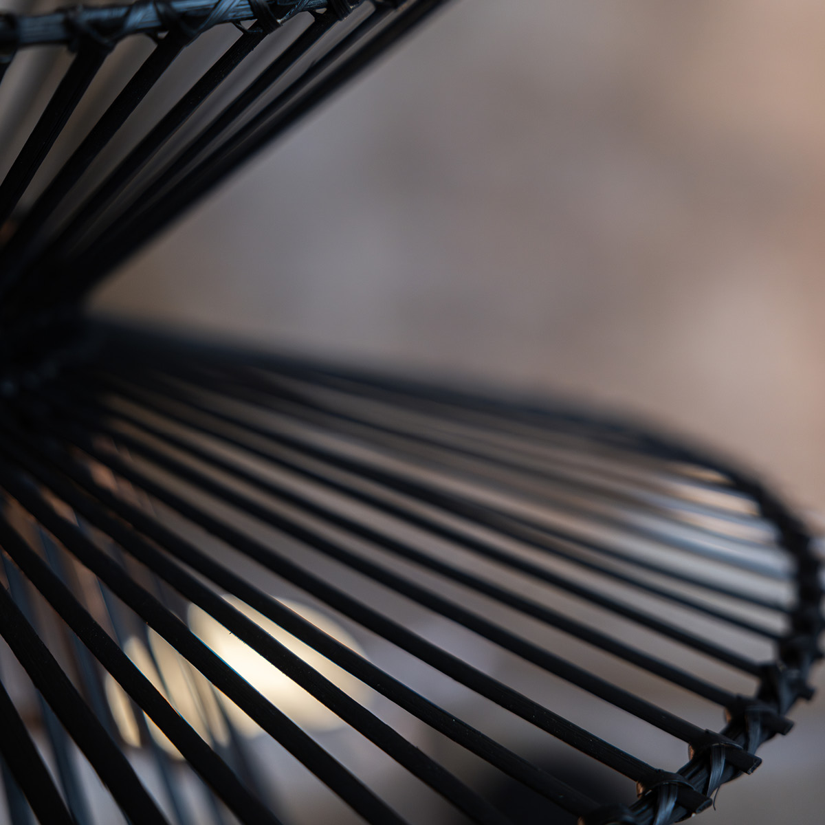 Markslöjd Duplici taklampa 57 cm svart