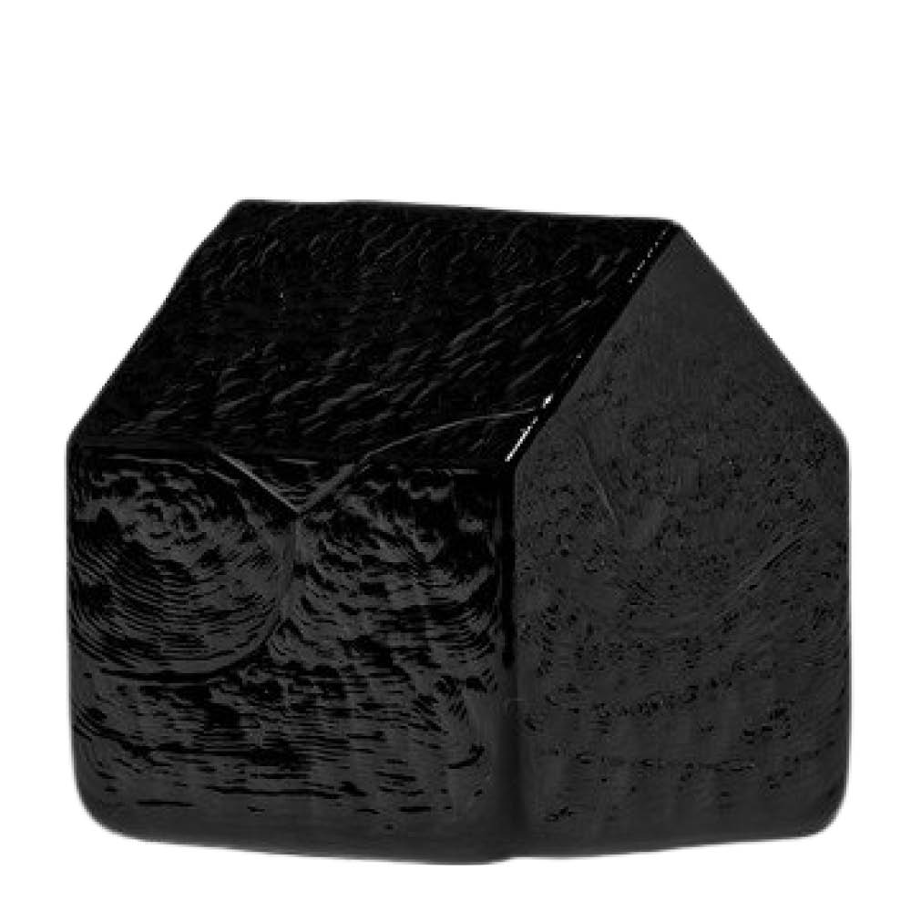 Kosta Boda Kosta Huset 7,5 cm svart