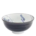 Hokusai Nami risskål 12 cm blå/vit