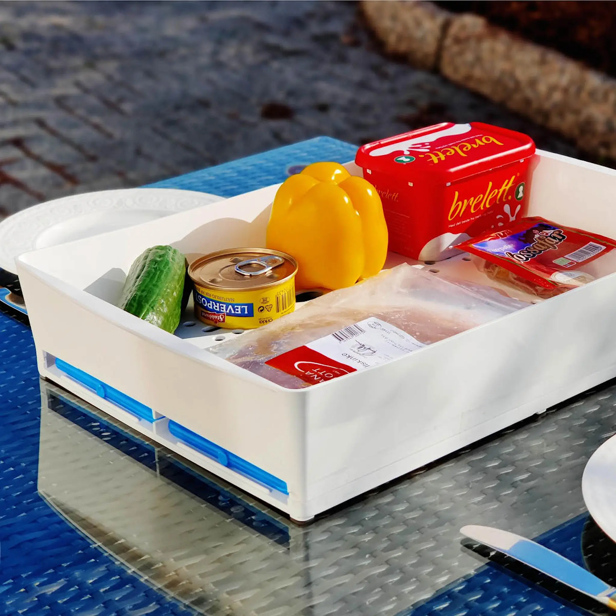 Hackit Cooltray kjølebrett 6L hvit