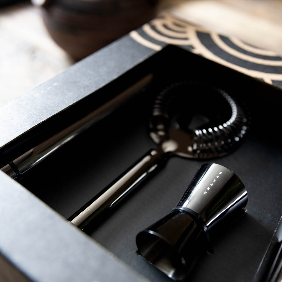 Satake Barset 5 delar gunmetal