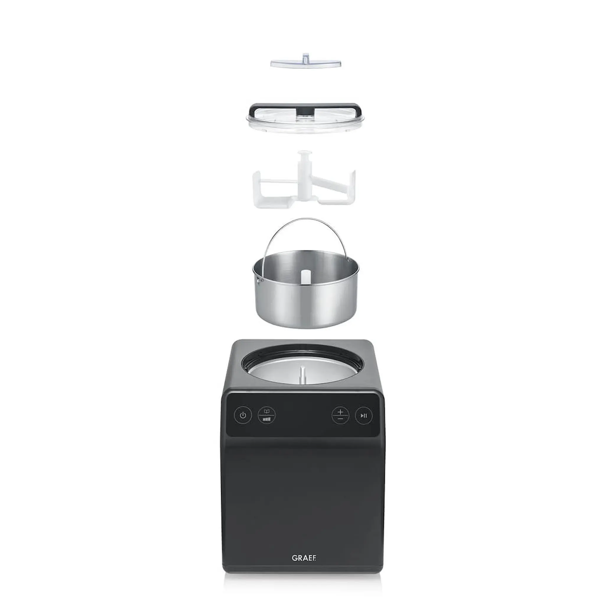 Graef Jäätelökone 2L IM706E Iron Mica