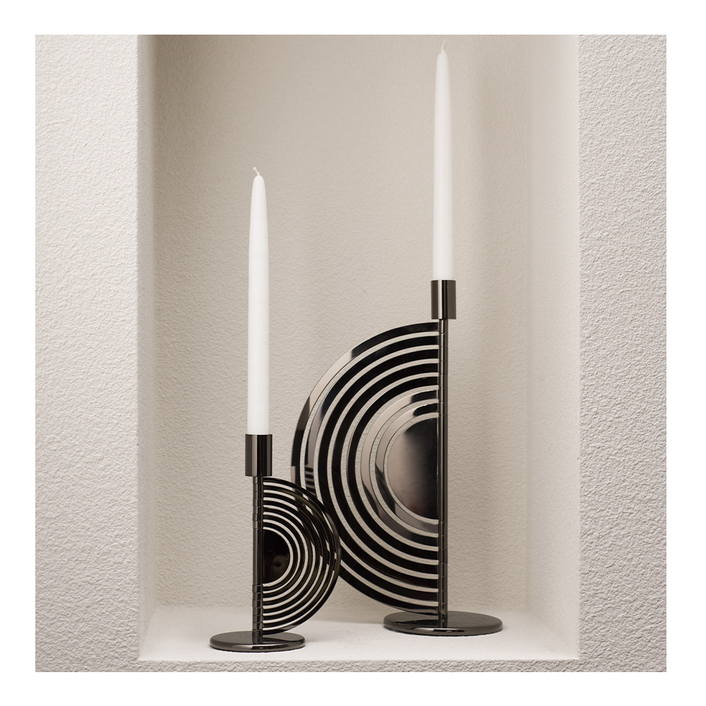 Klong Cirkus Ljusstake 30 cm Svart